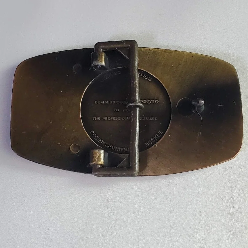Proto 500 Limited Edition Commemorative Belt Buckle Professional Mechanic Brass